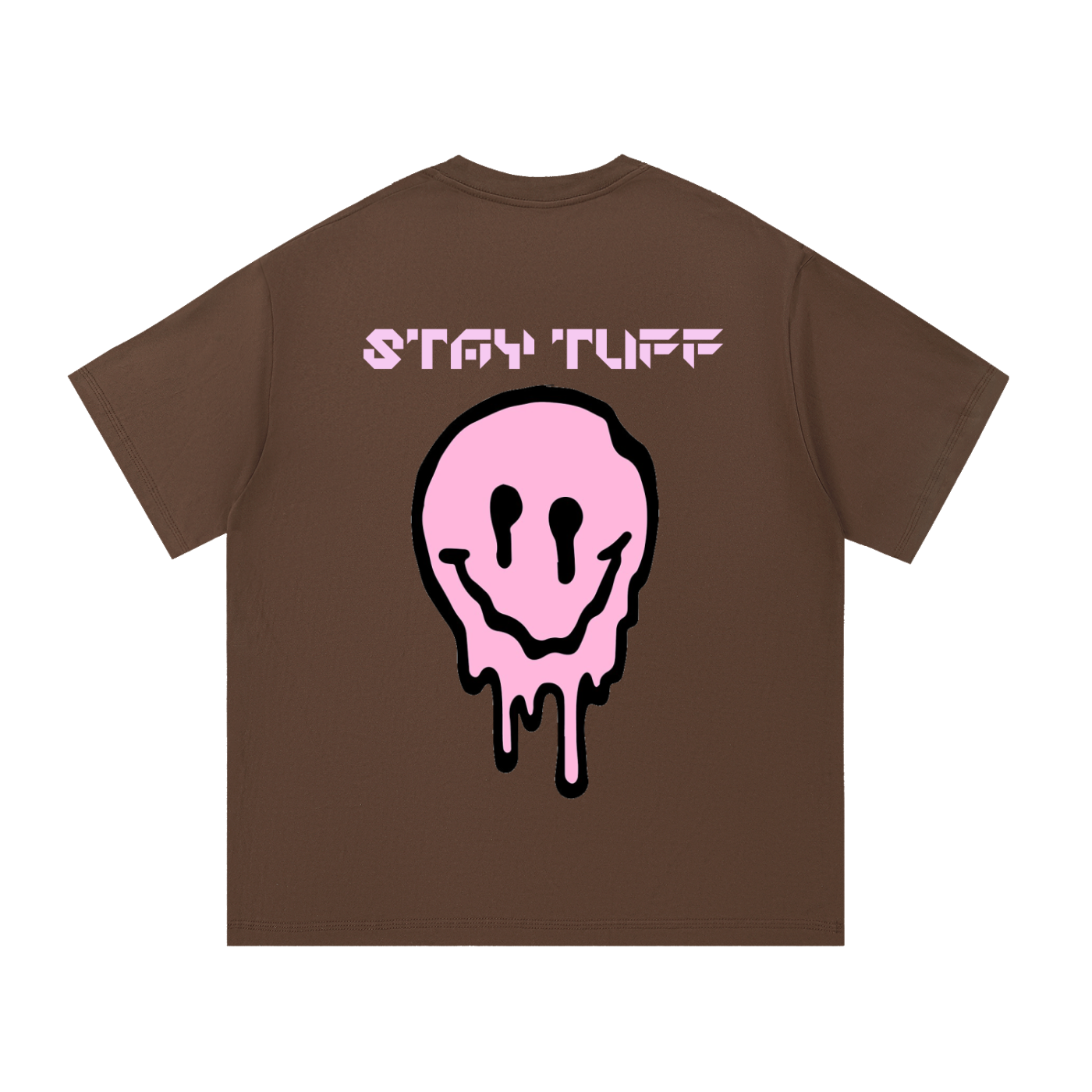 Brown "Stay Tuff" Tee