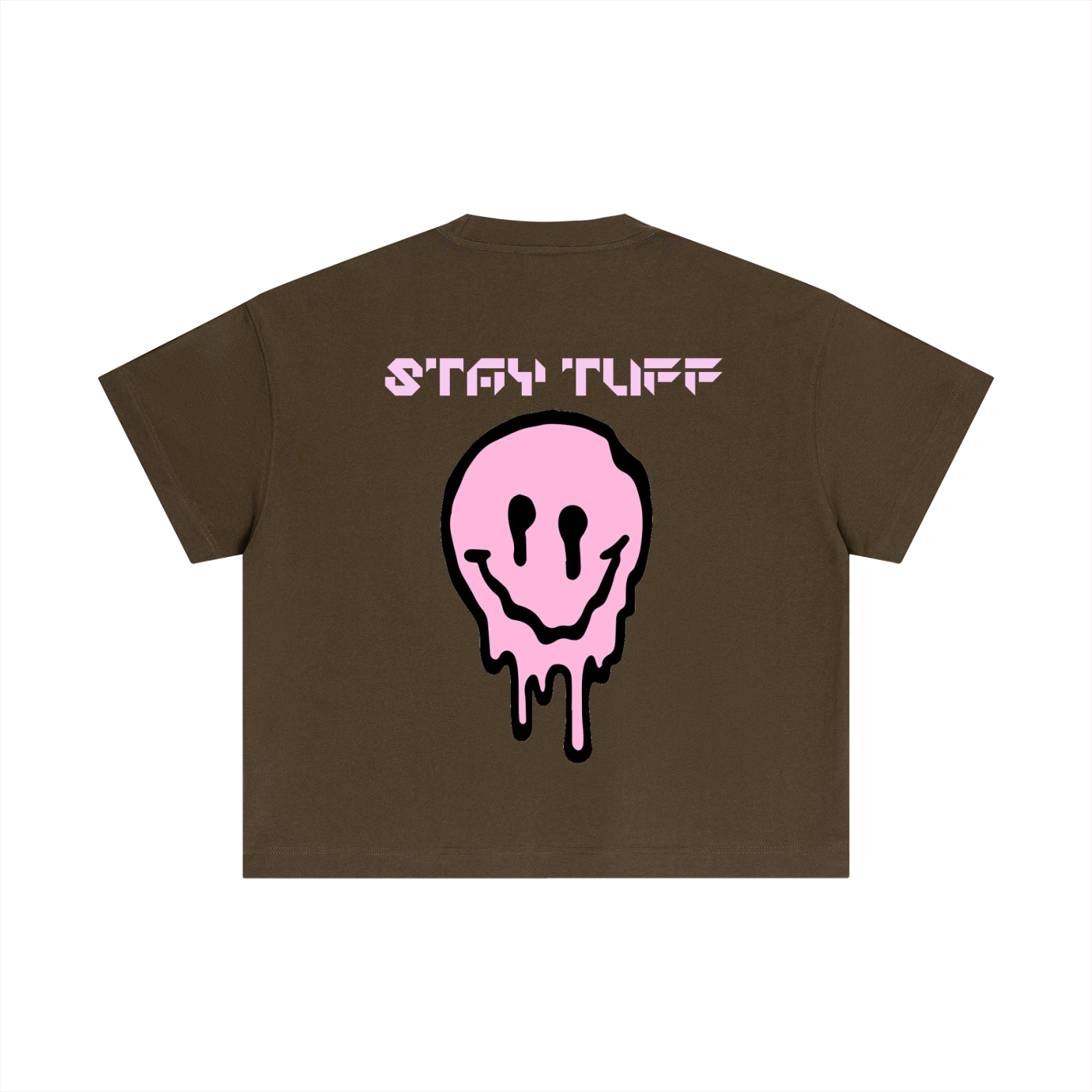‘Stay Tuff’ Brown Tee